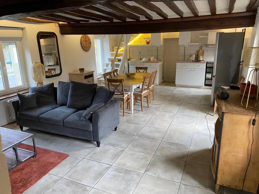 Maison De Charme 4 Chambres Les Moutiers-en-Cinglais Buitenkant foto